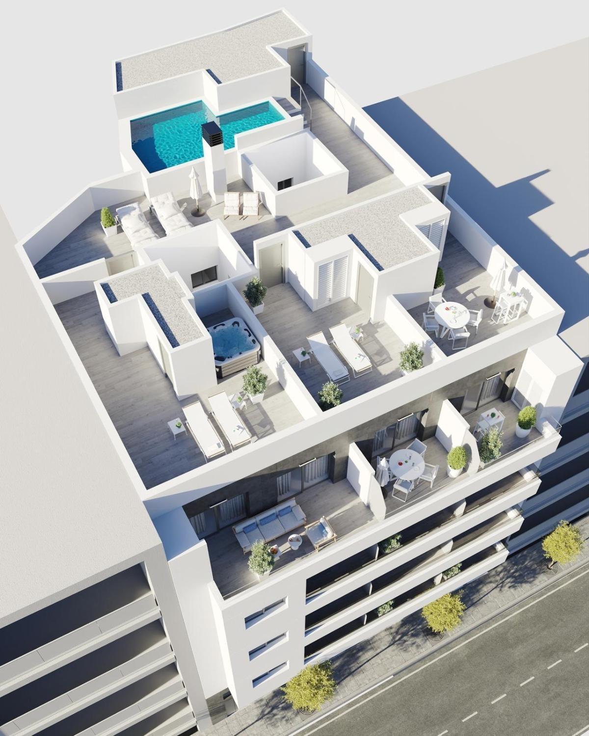 3 Bedrooms Penthouse for sale in Torrevieja