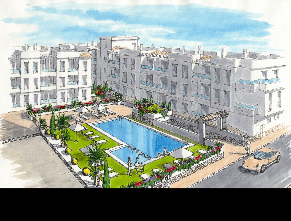 2 bedroom apartment For Sale in Torrevieja - Main Image