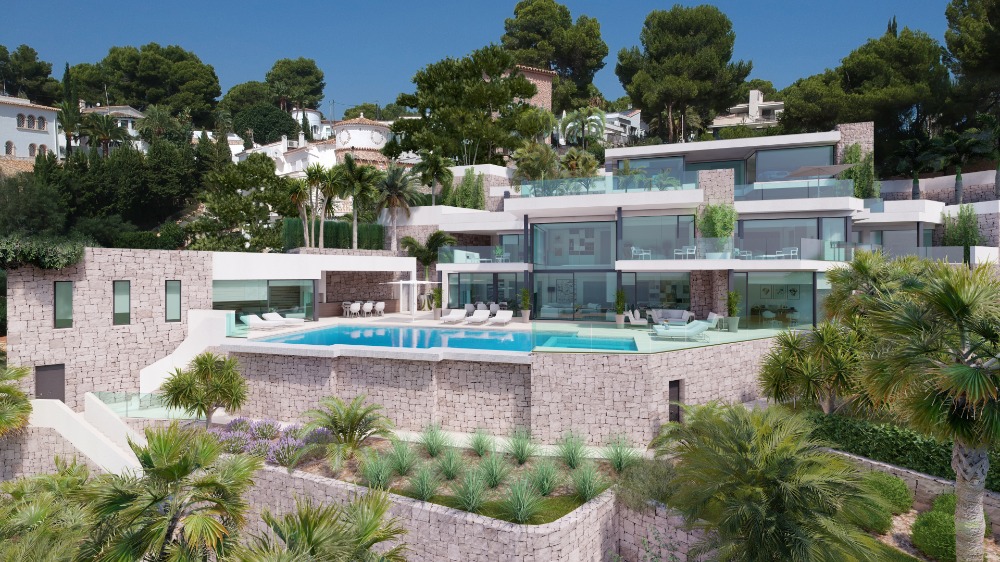 4 bedroom villa For Sale in Moraira - Main Image
