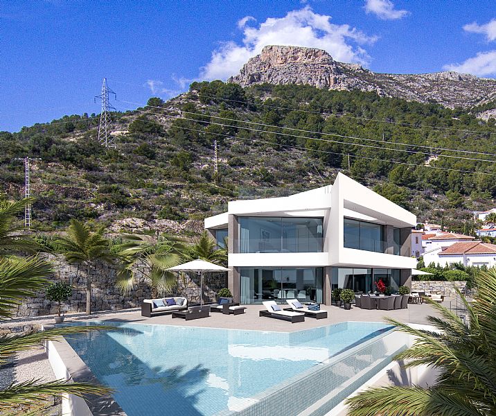 5 bedroom villa For Sale in Calpe - Main Image