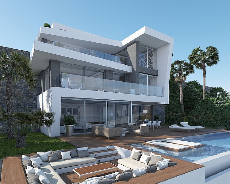5 bedroom villa For Sale in Javea - Main Image