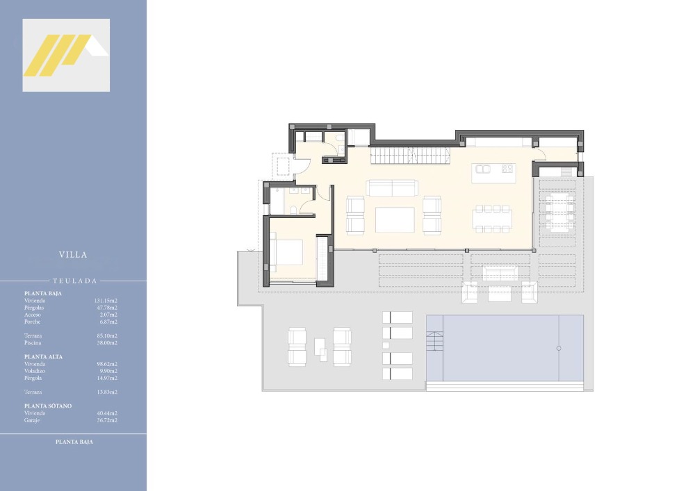 Venta. Villa en Moraria
