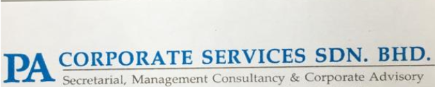 jobs in P. A. Corporate Services Sdn. Bhd.