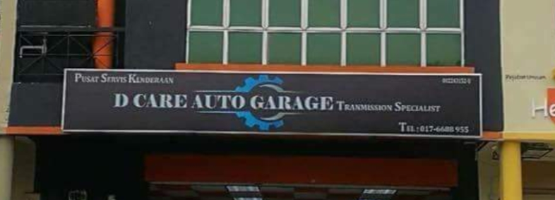 D Care Auto Garage banner company