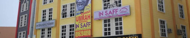 In Saff Travel & Tours banner company