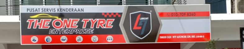 The One Tyre Enterprise banner company