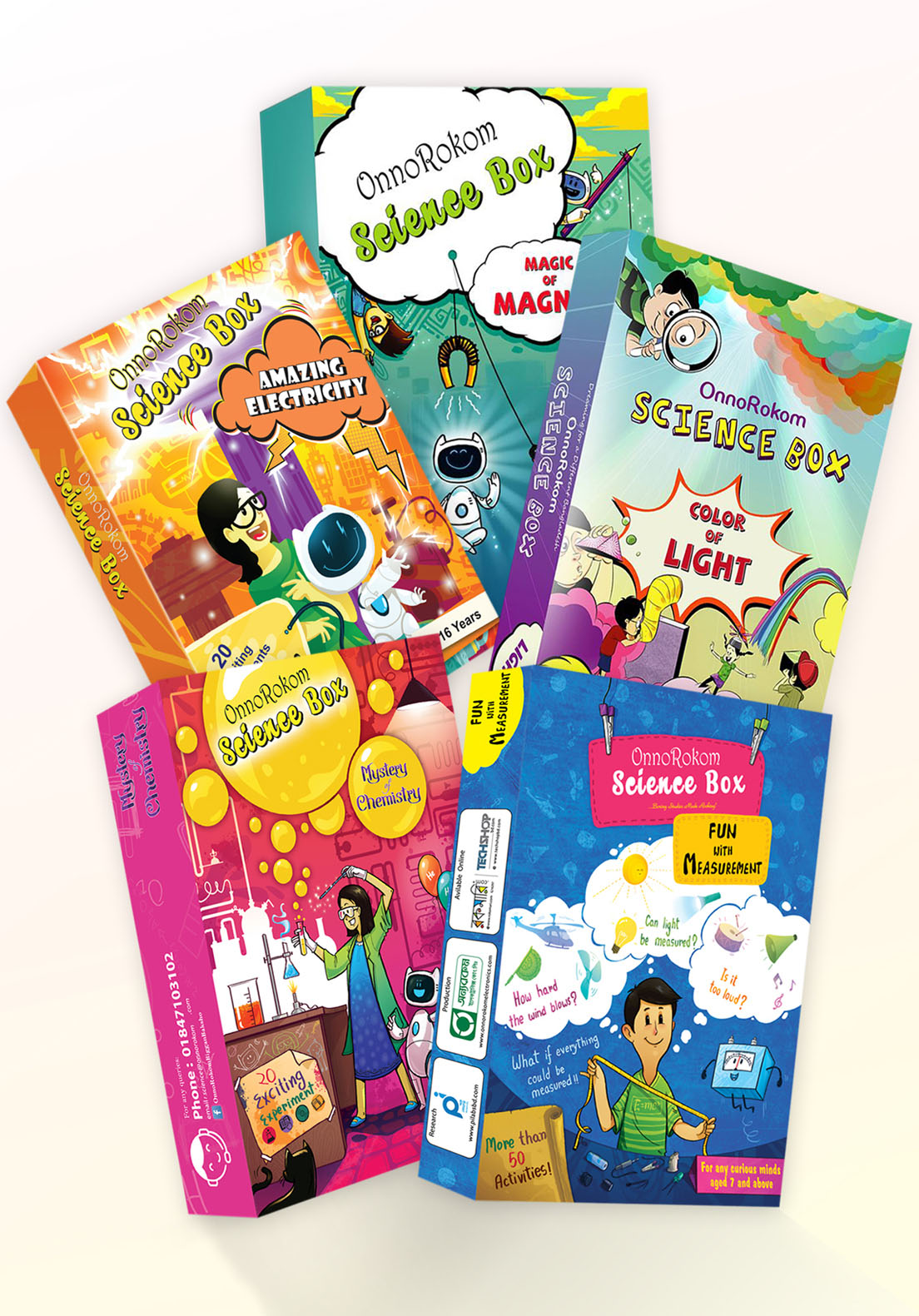 Onnorokom Science Box (English Version) Rokomari Collection