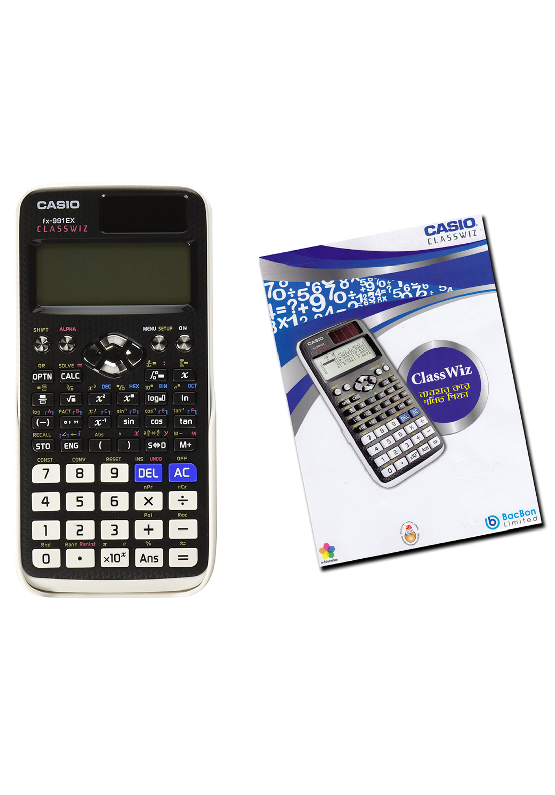 Casio Scientific Calculator (fx991EX) With Book (3 Years Warranty) CASIO