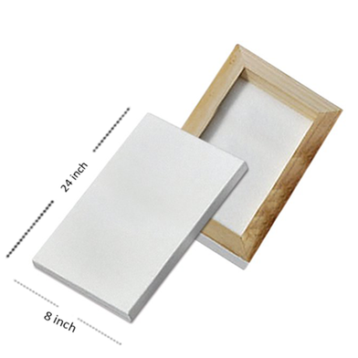 White Canvas 8x24 inch 1Pcs : Ahbab | Rokomari.com