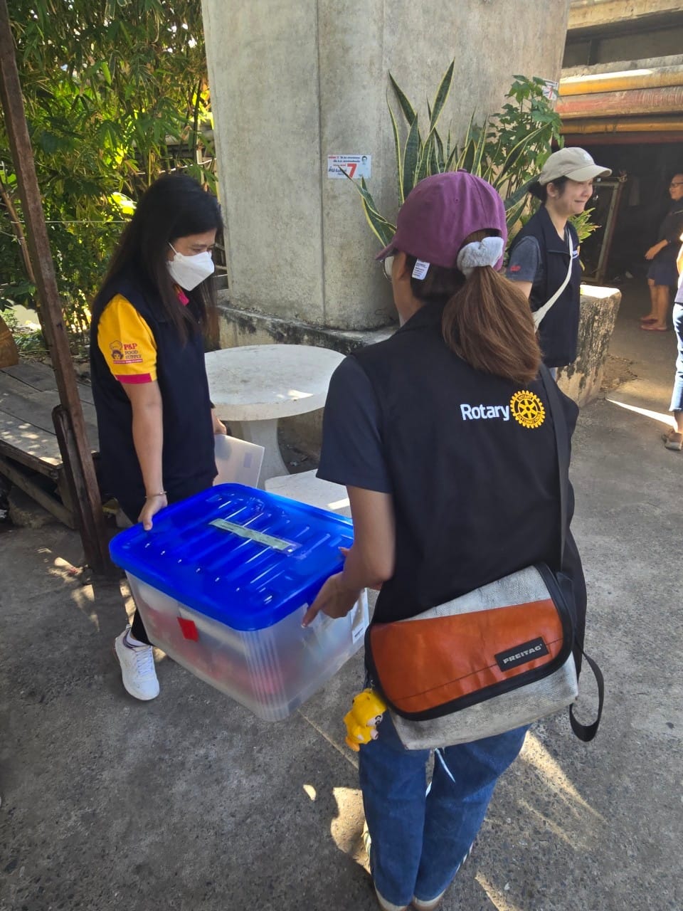 Rotary friendship in action: Bangkok Vibhavadi & Daegu Eagle double community impact