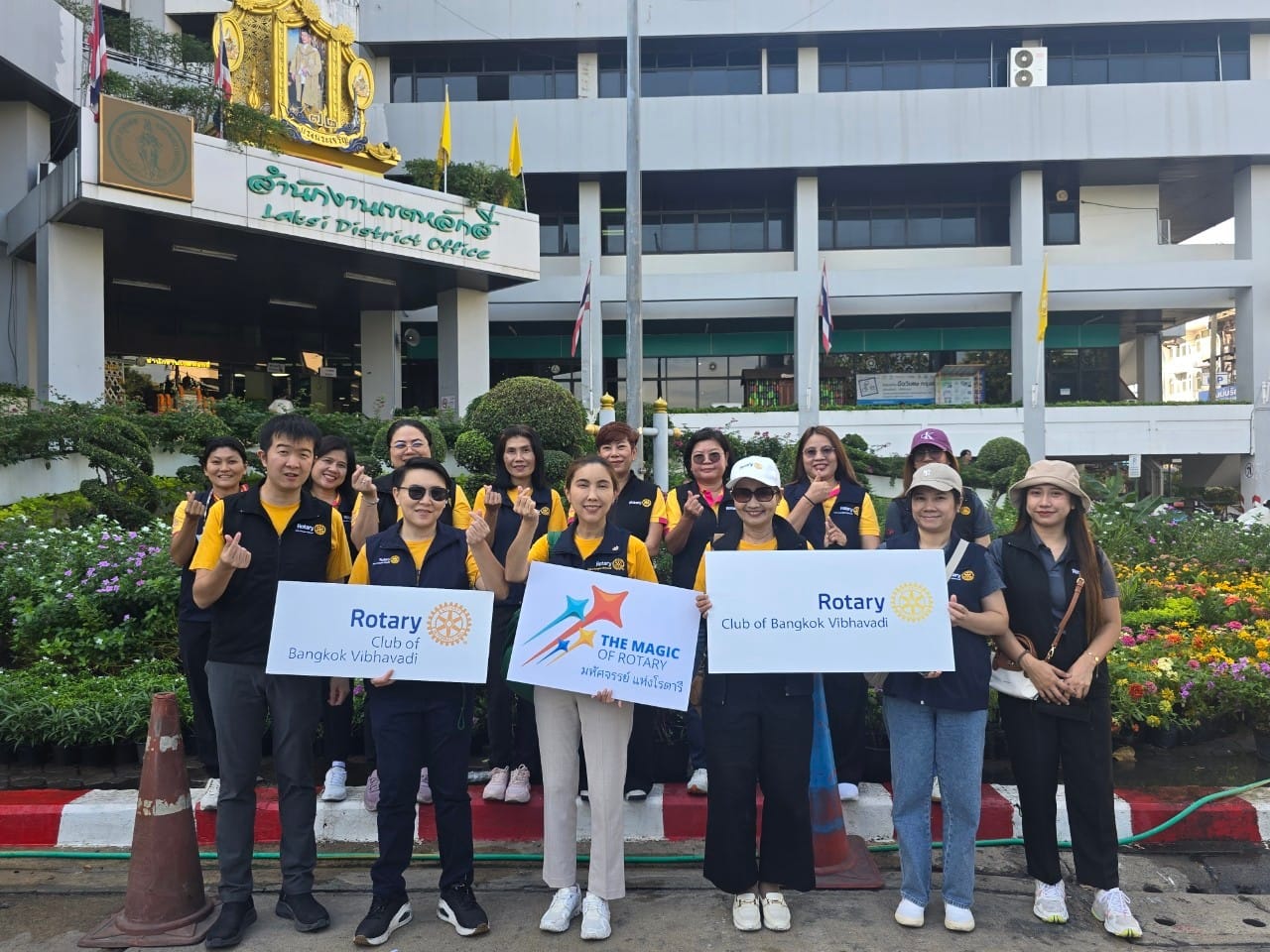 Rotary friendship in action: Bangkok Vibhavadi & Daegu Eagle double community impact