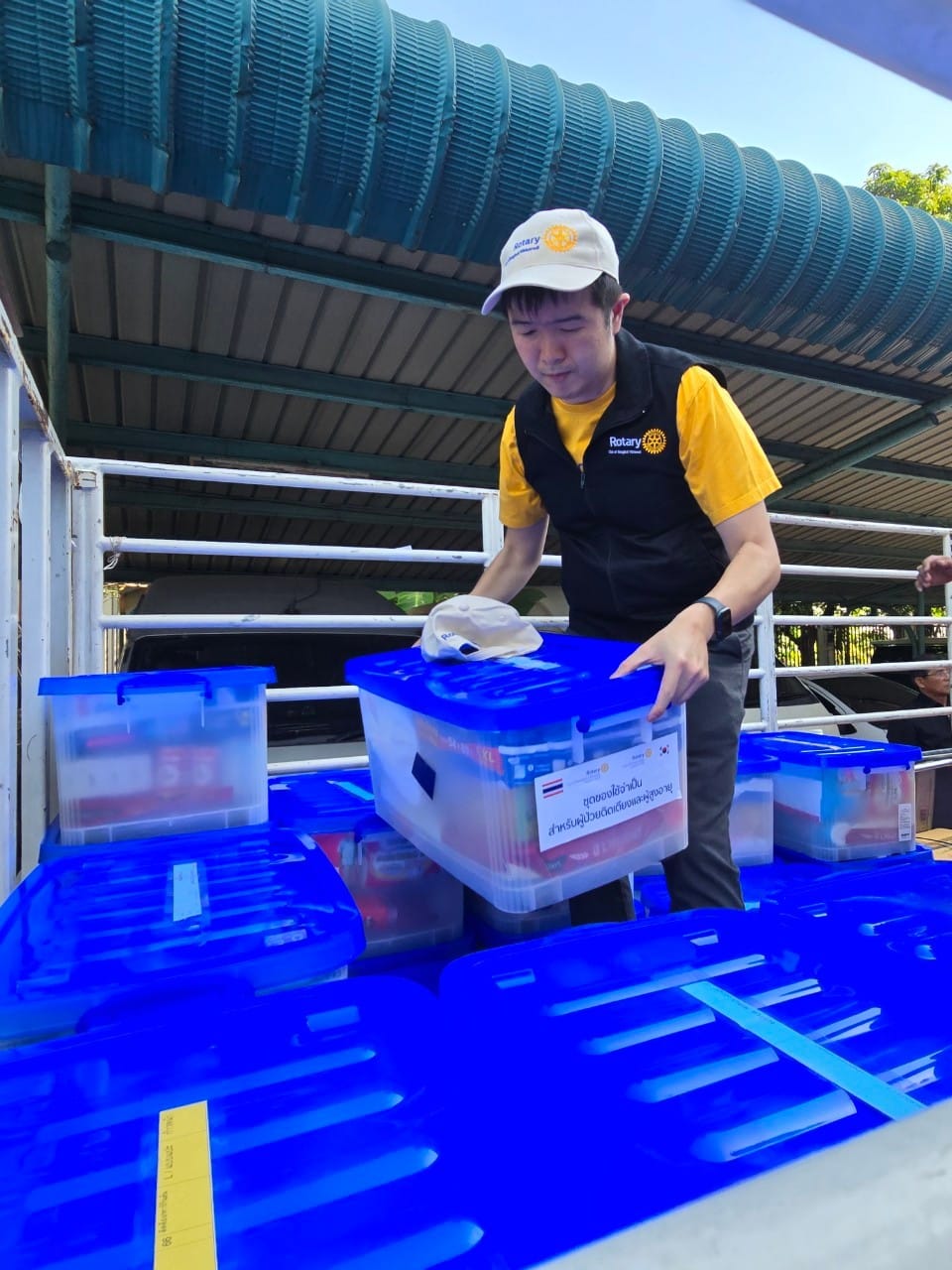 Rotary friendship in action: Bangkok Vibhavadi & Daegu Eagle double community impact