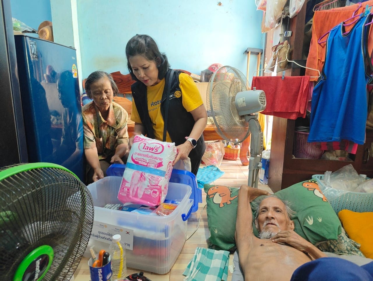 Rotary friendship in action: Bangkok Vibhavadi & Daegu Eagle double community impact