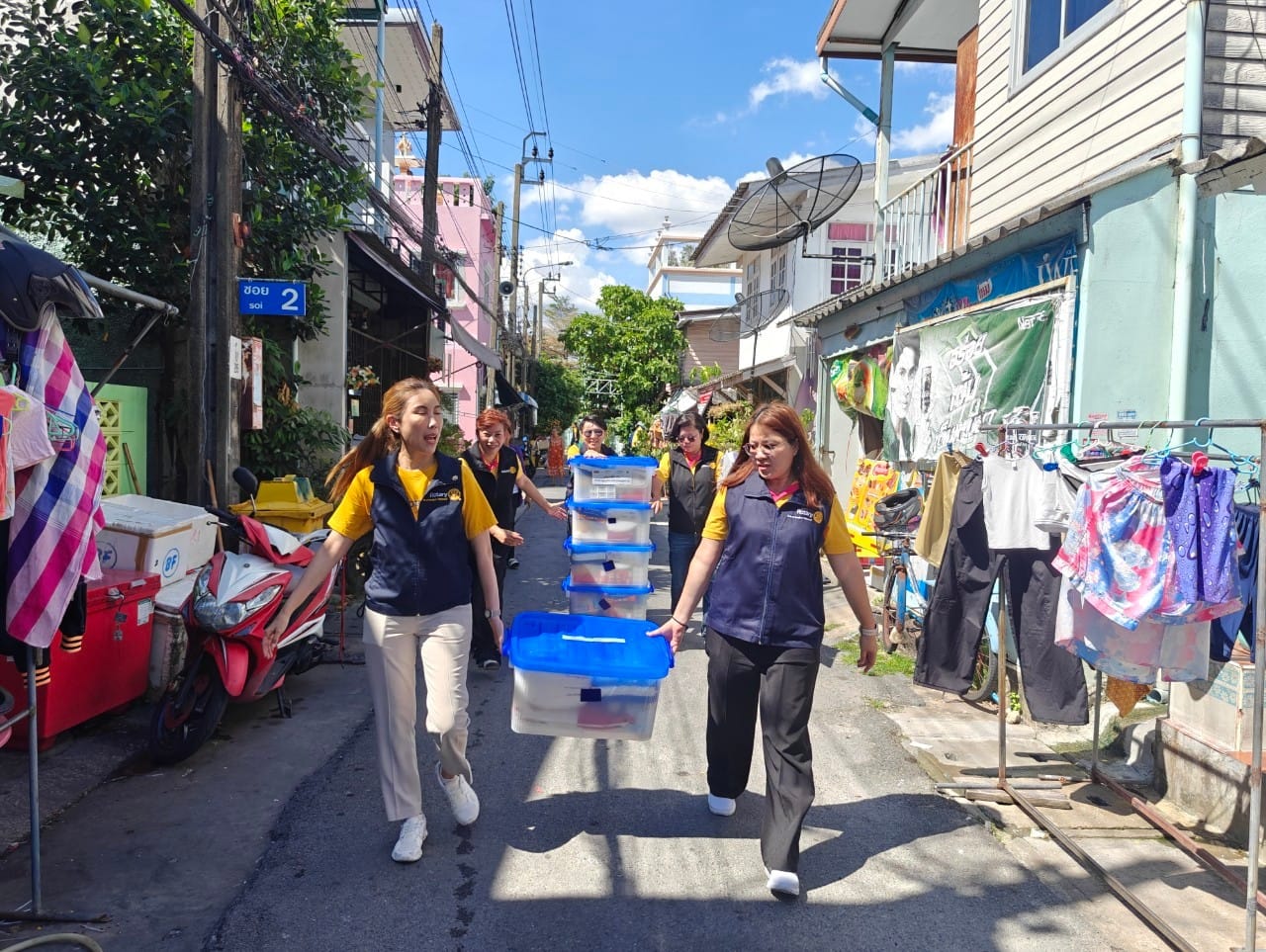 Rotary friendship in action: Bangkok Vibhavadi & Daegu Eagle double community impact
