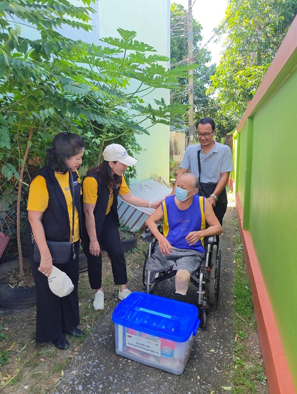 Rotary friendship in action: Bangkok Vibhavadi & Daegu Eagle double community impact