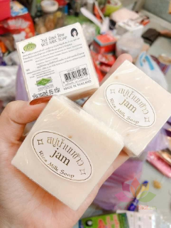 Xà phòng sữa gạo Jam Rice Milk Soap ảnh 7