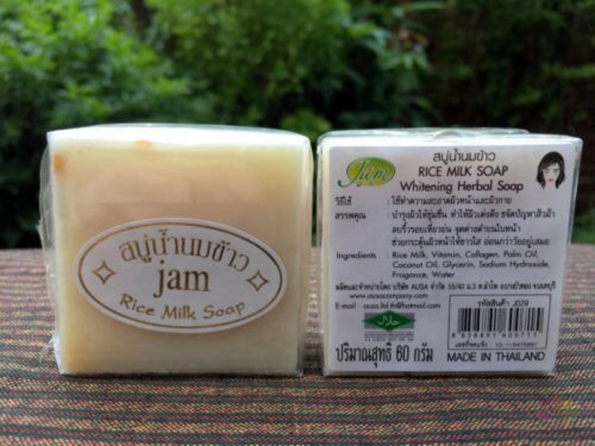 Xà phòng sữa gạo Jam Rice Milk Soap ảnh 6