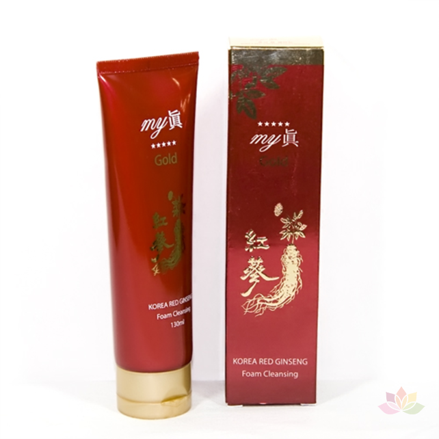 Sữa rửa mặt Gold Korea Red Ginseng Foam Cleansing ảnh 6