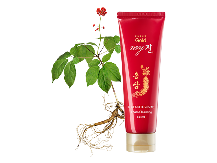Sữa rửa mặt Gold Korea Red Ginseng Foam Cleansing ảnh 1