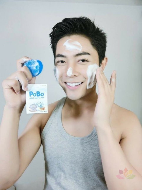 Xà phòng trắng da dưỡng da Pobo Soap ảnh 5