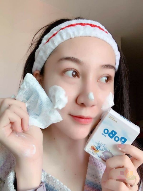 Xà phòng trắng da dưỡng da Pobo Soap ảnh 7