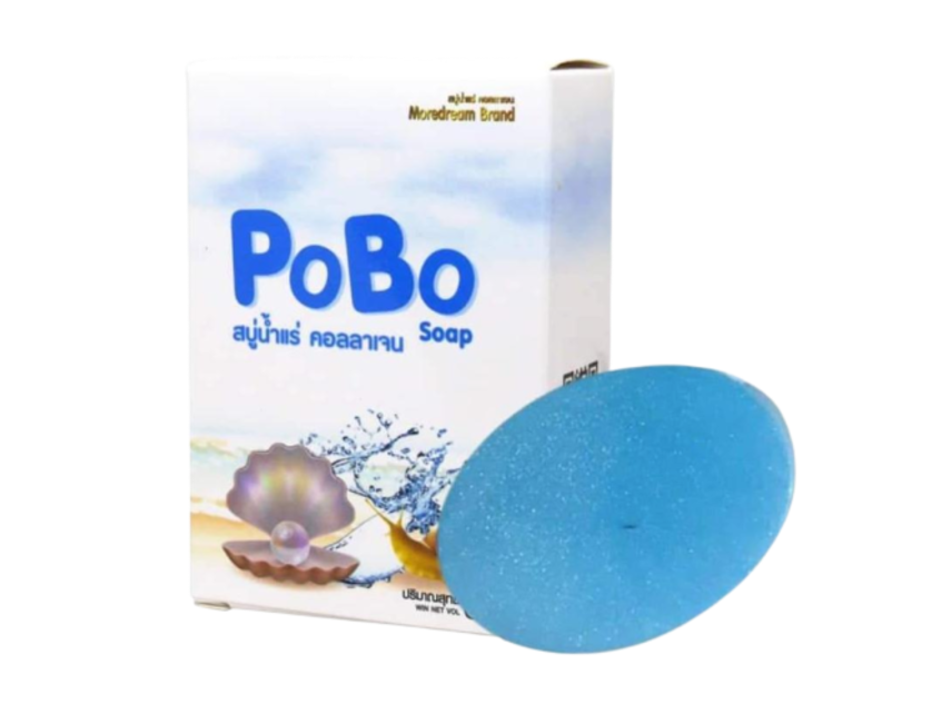 Xà phòng trắng da dưỡng da Pobo Soap ảnh 1