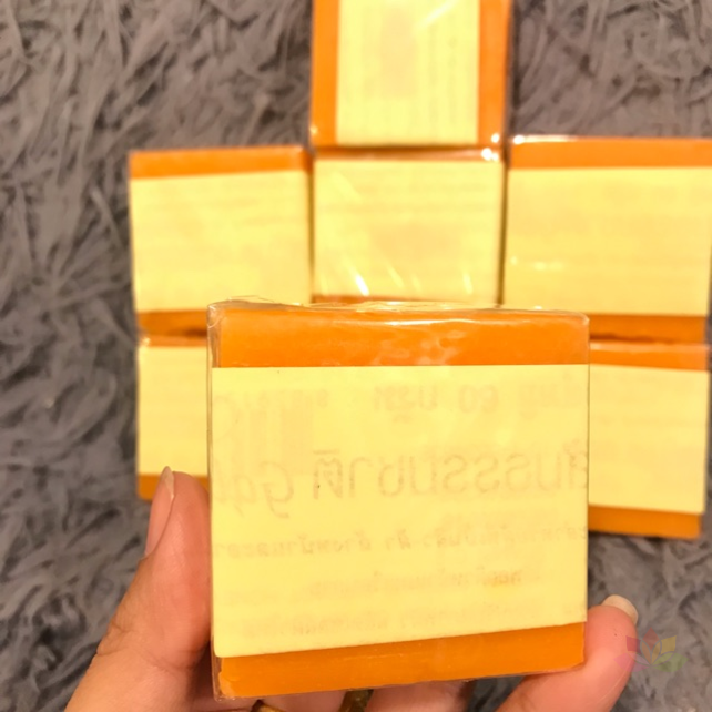 Xà phòng Cam nghệ Orange Natural Soap ảnh 2