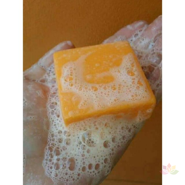 Xà phòng Cam nghệ Orange Natural Soap ảnh 3