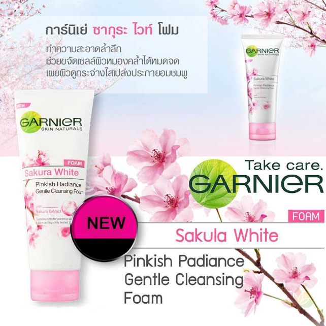Sữa rửa mặt Sakura White Pinkish Foam ảnh 2