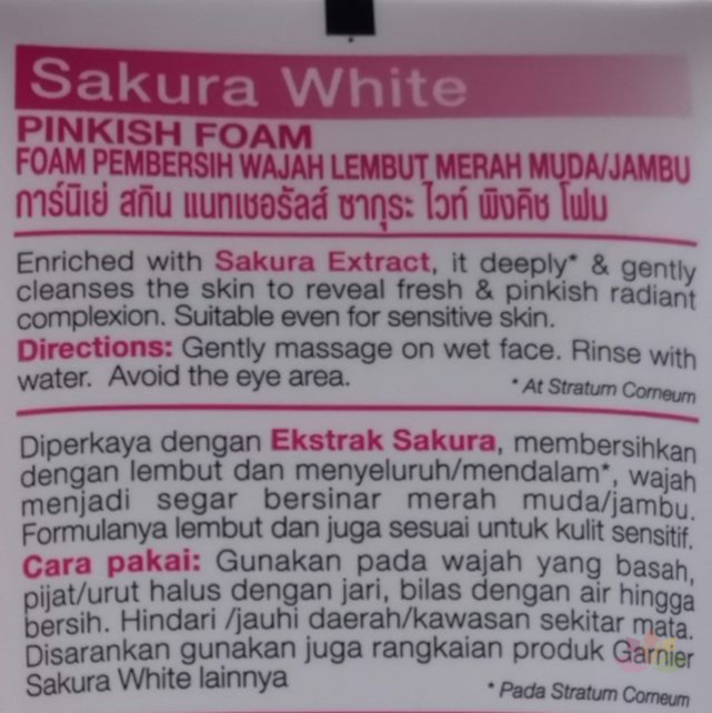 Sữa rửa mặt Sakura White Pinkish Foam ảnh 7