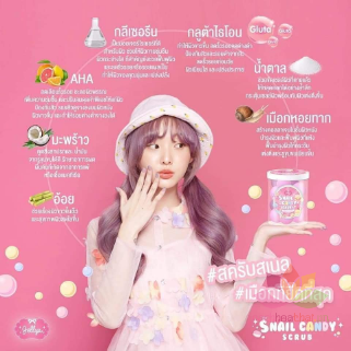 Tẩy tế bào chết Jellys Snail Candy Scrub ảnh 2