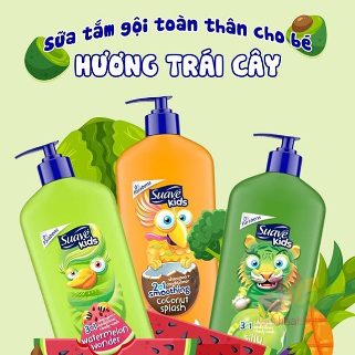 Tắm gội Suave Kids 3 in 1 ảnh 5