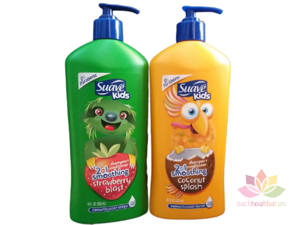 Tắm gội Suave Kids 3 in 1 ảnh 1