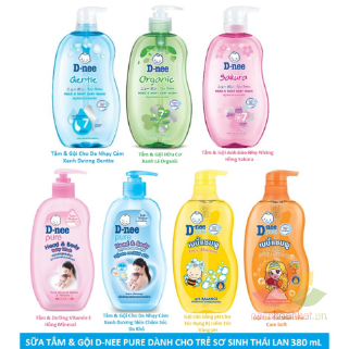 Tắm gội Dnee Kid 380ml cho bé dưới 3 tuổi ảnh 7