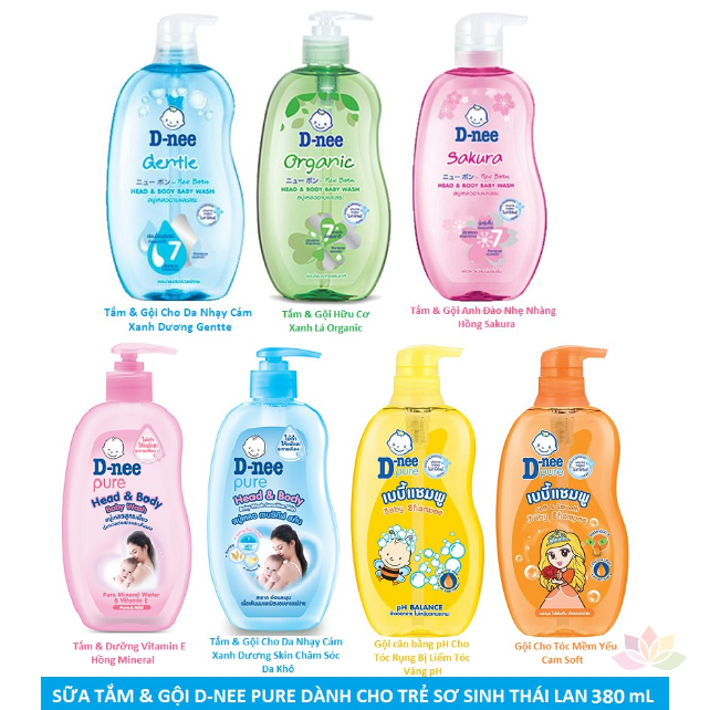 Tắm gội Dnee Kid 380ml cho bé dưới 3 tuổi ảnh 7