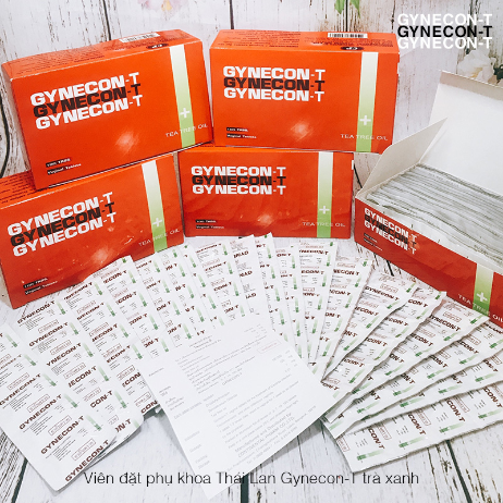 Viên đặt phụ khoa Gynecon trà xanh Thái Lan ảnh 2