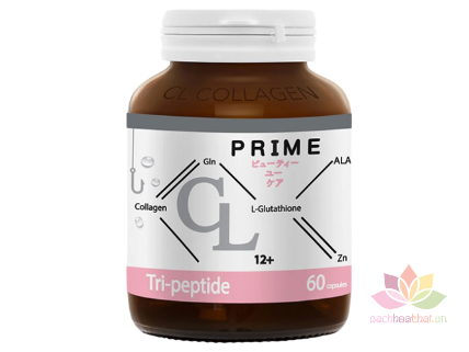 Viên uống trị mụn trắng da CL Collagen Prime Plus Thái Lan ảnh 1
