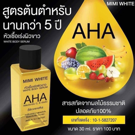 Serum Huyết Thanh AHA Kích Trắng Toàn Thân Thái Lan 30ml ảnh 5