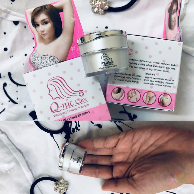 Kem trị thâm Q-nic Care Whitening Underarm cream ảnh 9