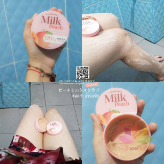 Tẩy tế bào chết Milk Peach Body Scrub ảnh 4