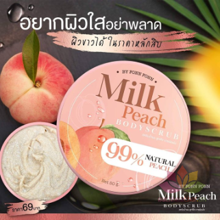 Tẩy tế bào chết Milk Peach Body Scrub ảnh 11