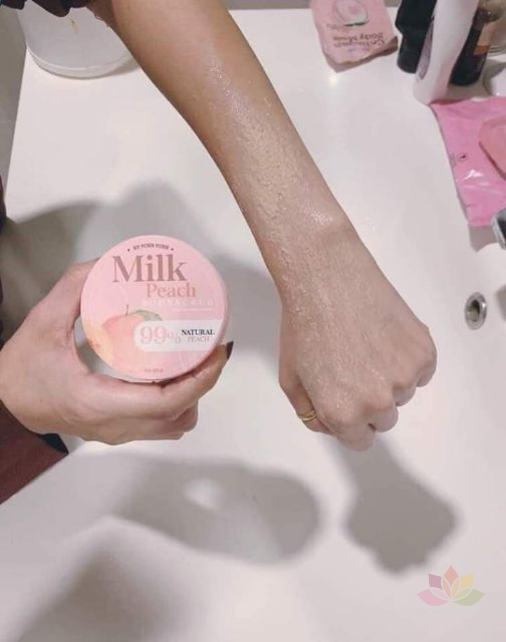 Tẩy tế bào chết Milk Peach Body Scrub ảnh 2