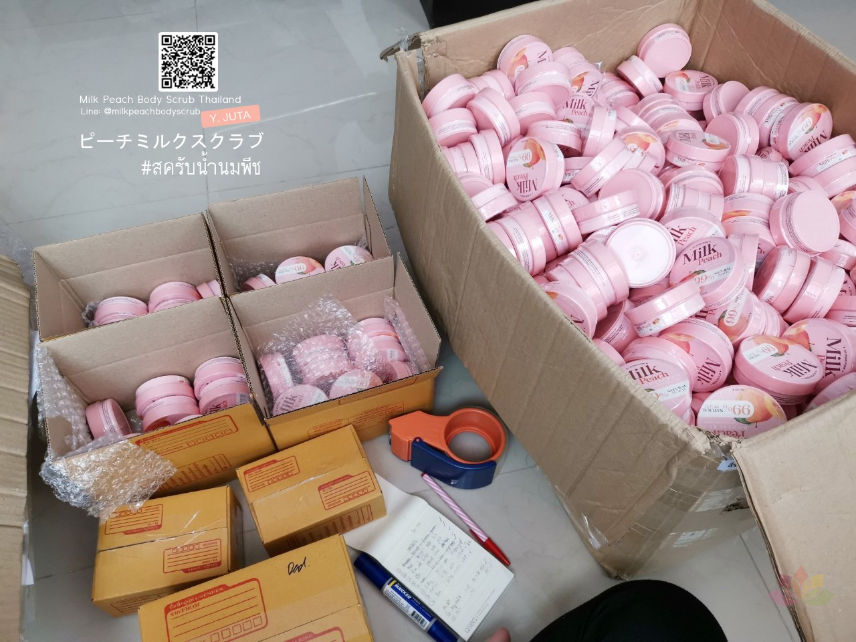 Tẩy tế bào chết Milk Peach Body Scrub ảnh 8