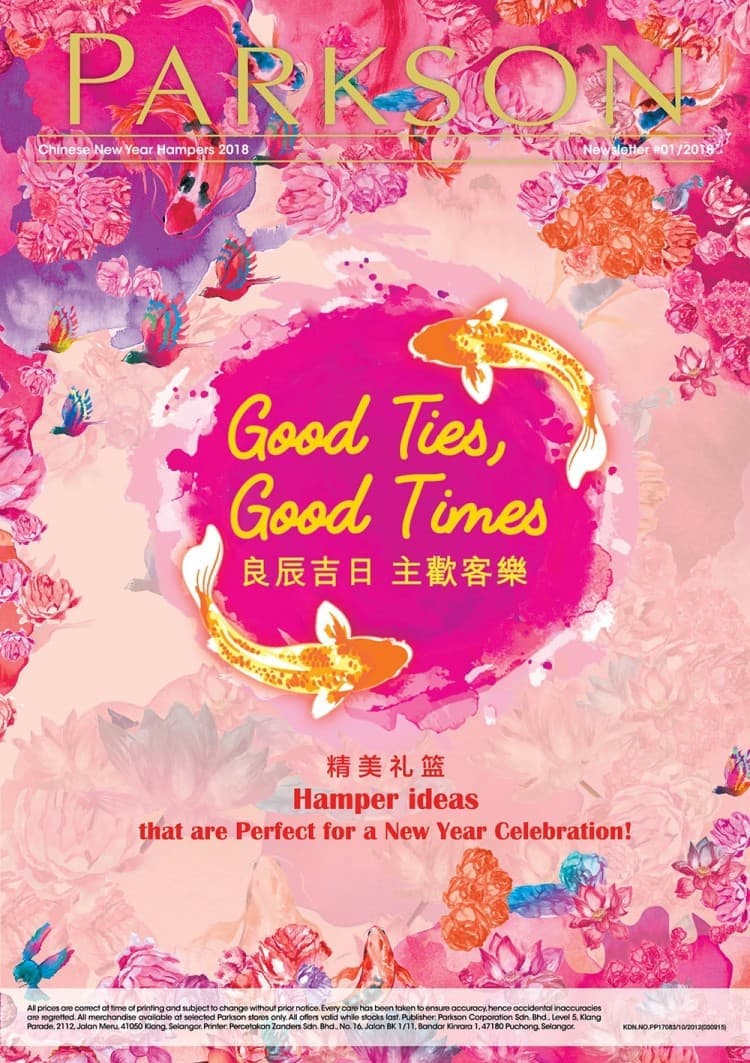 Parkson Chinese New Year 2018 Hampers Promotion Loopme Malaysia