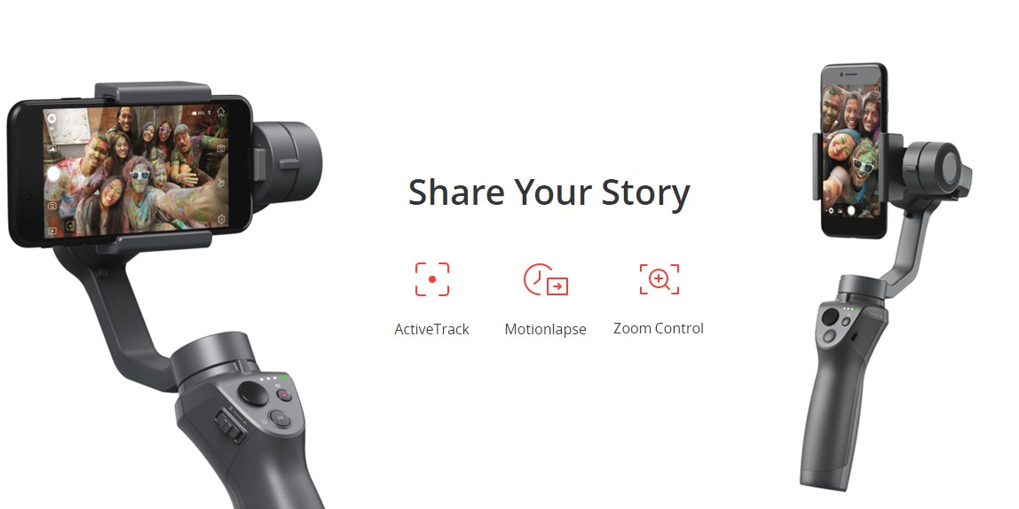 DJI Osmo Mobile 2 One Smooth Storyteller LoopMe Malaysia