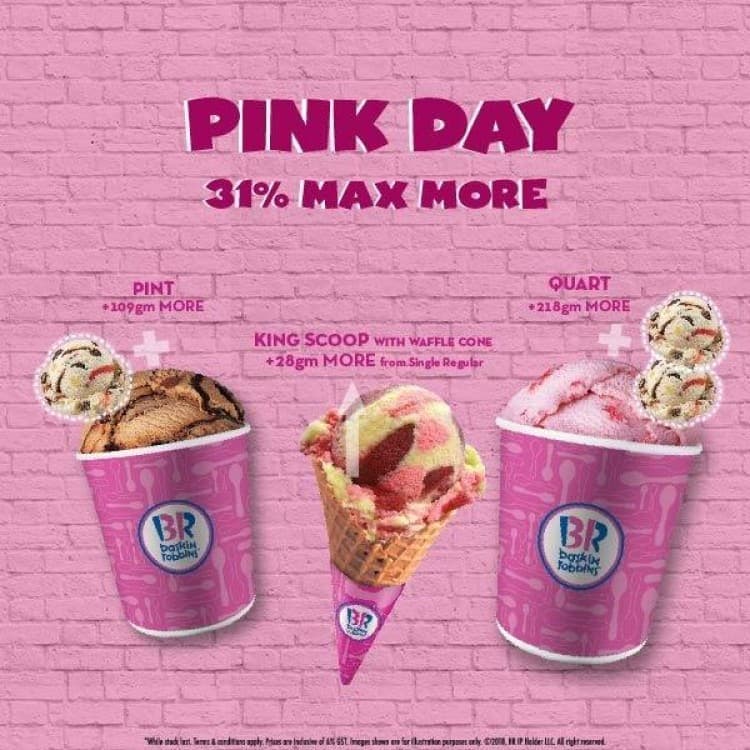 Baskin Robbins Pink Day Promotion Loopme Malaysia