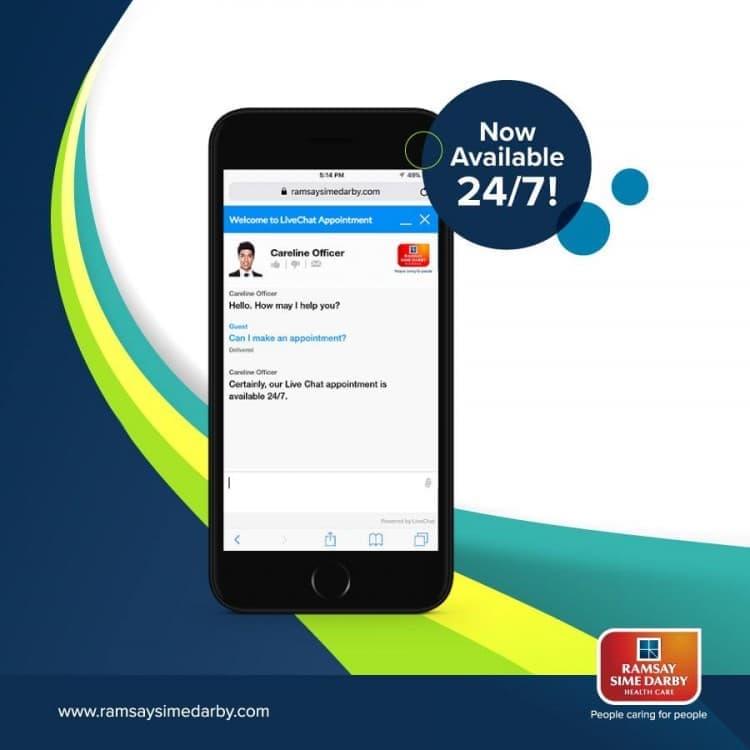 New Ramsay Sime Darby Medical Centre 24 7 Live Chat Loopme Malaysia