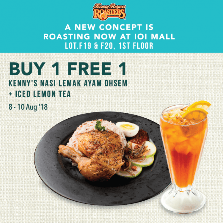Kenny Rogers Roasters Ioi Mall Promotion Loopme Malaysia