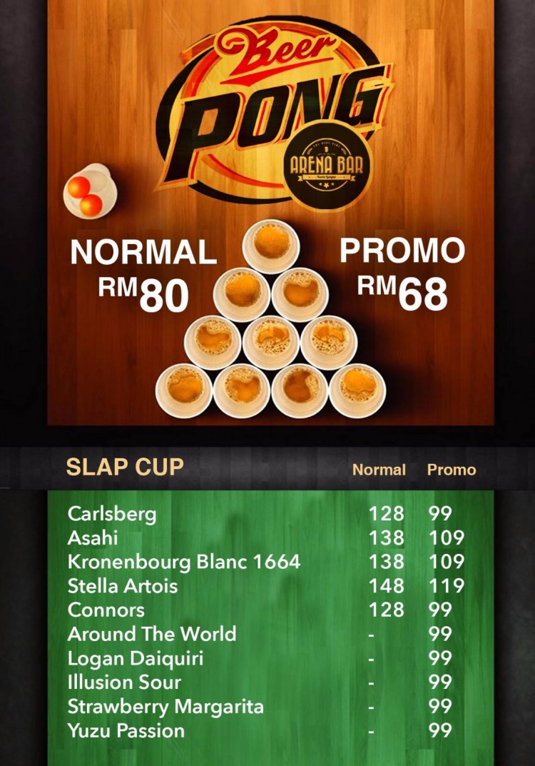 Arena Bar Beer Promotion Loopme Malaysia