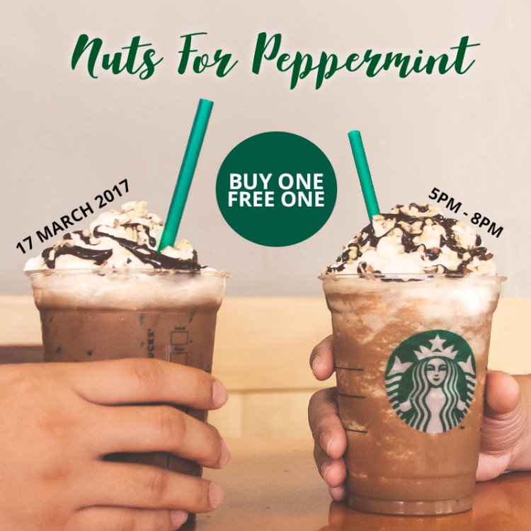 starbucks buy one get one coupon
